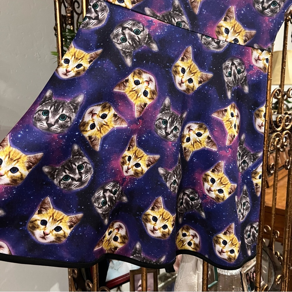 Love Rocks Space Cat Dress - Picture 4 of 5